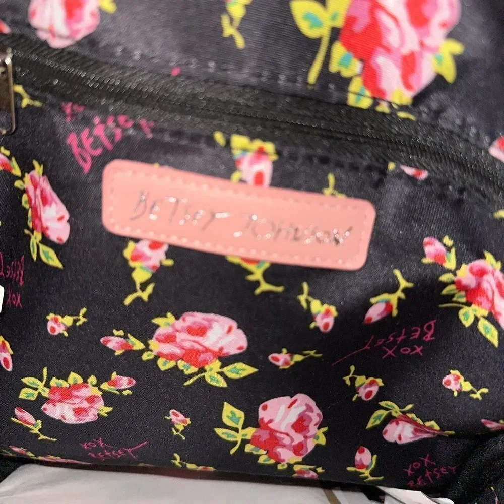Betsey Johnson Quilted Backpack